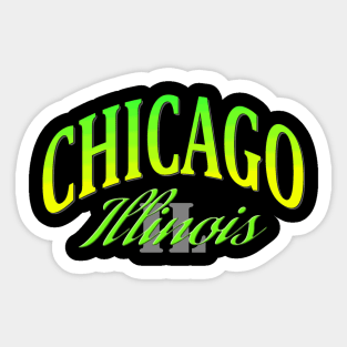 City Pride: Chicago, Illinois Sticker